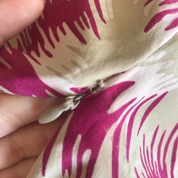 Early 2000s Betsey Johnson silk halter print dress - Picture 4 of 11